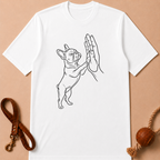HIGH FIVE FRENCH BULLDOG T-SHIRT