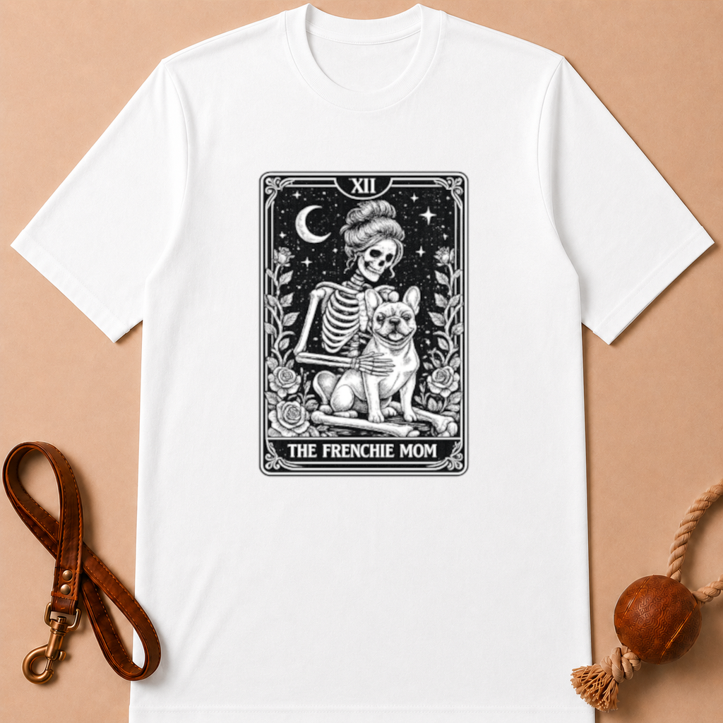 GOTHIC FRENCHIE MOM FRENCH BULLDOG T-SHIRT