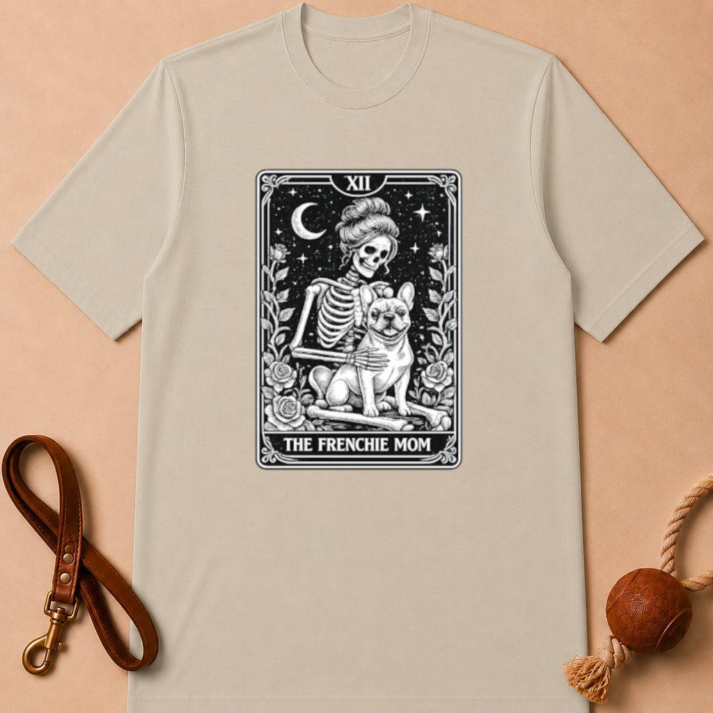 GOTHIC FRENCHIE MOM FRENCH BULLDOG T-SHIRT