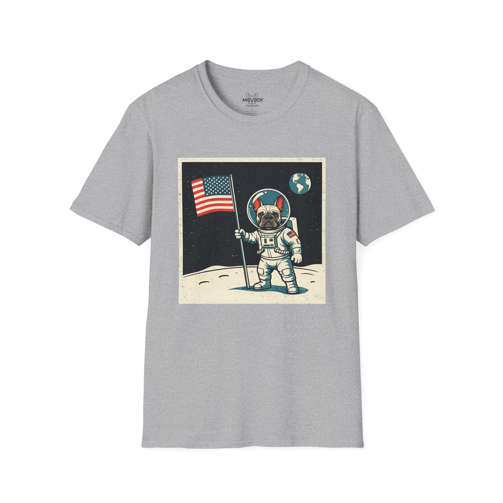 MOON LANDING FRENCHIE T-SHIRT