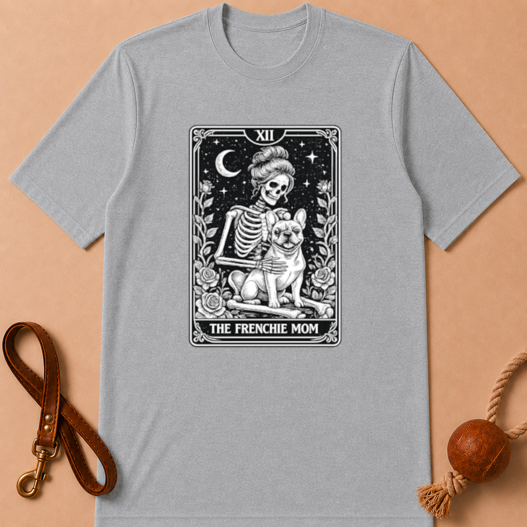 GOTHIC FRENCHIE MOM FRENCH BULLDOG T-SHIRT