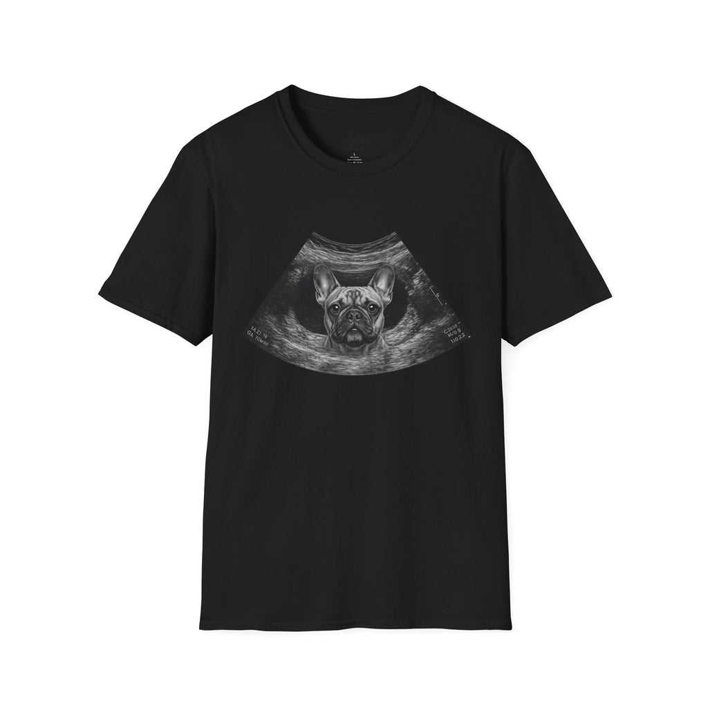 ULTRASOUND FRENCH BULLDOG T-SHIRT
