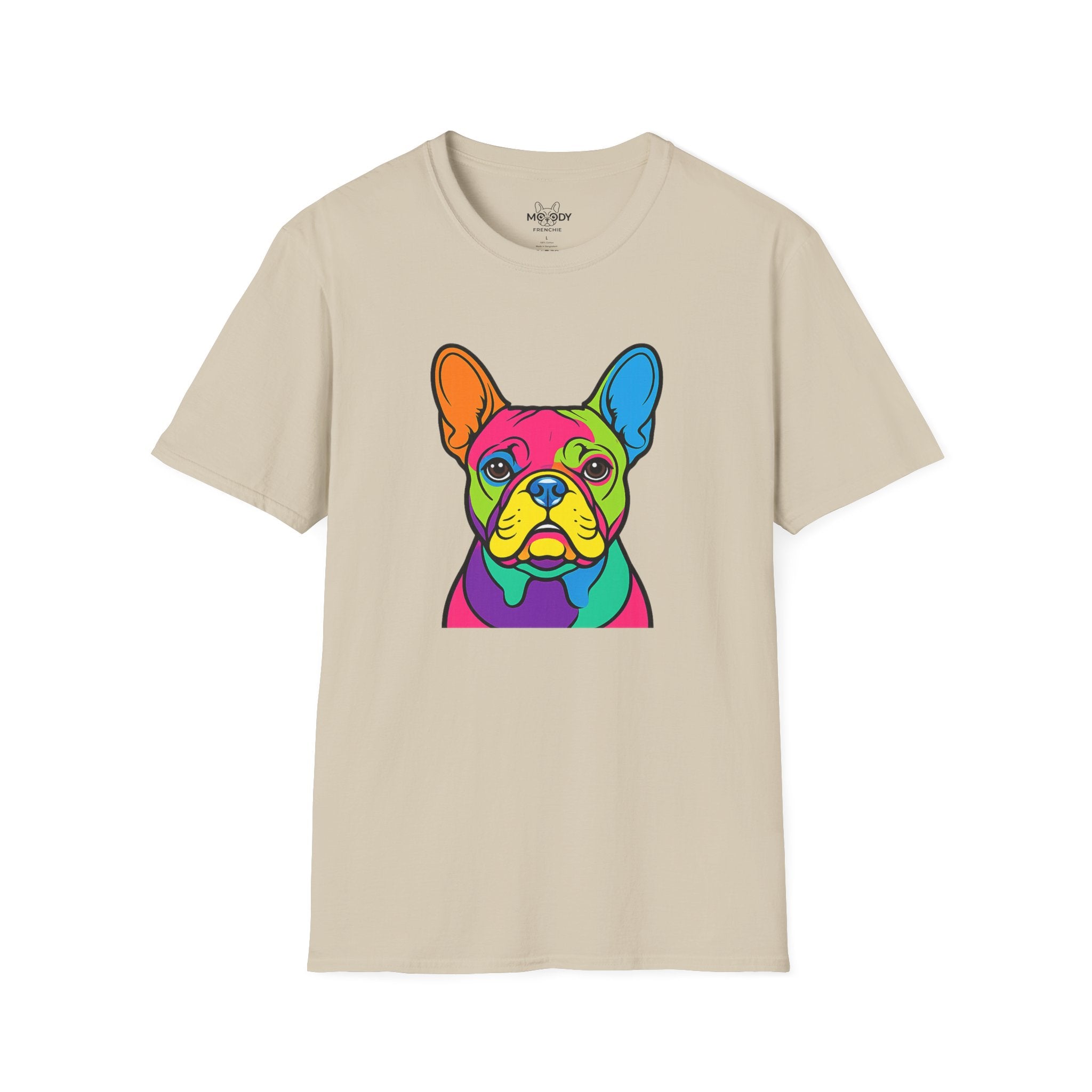 COLOR FRENCH BULLDOG T-SHIRT