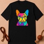 COLOR FRENCH BULLDOG T-SHIRT