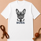 BOSS FRENCH BULLDOG T-SHIRT