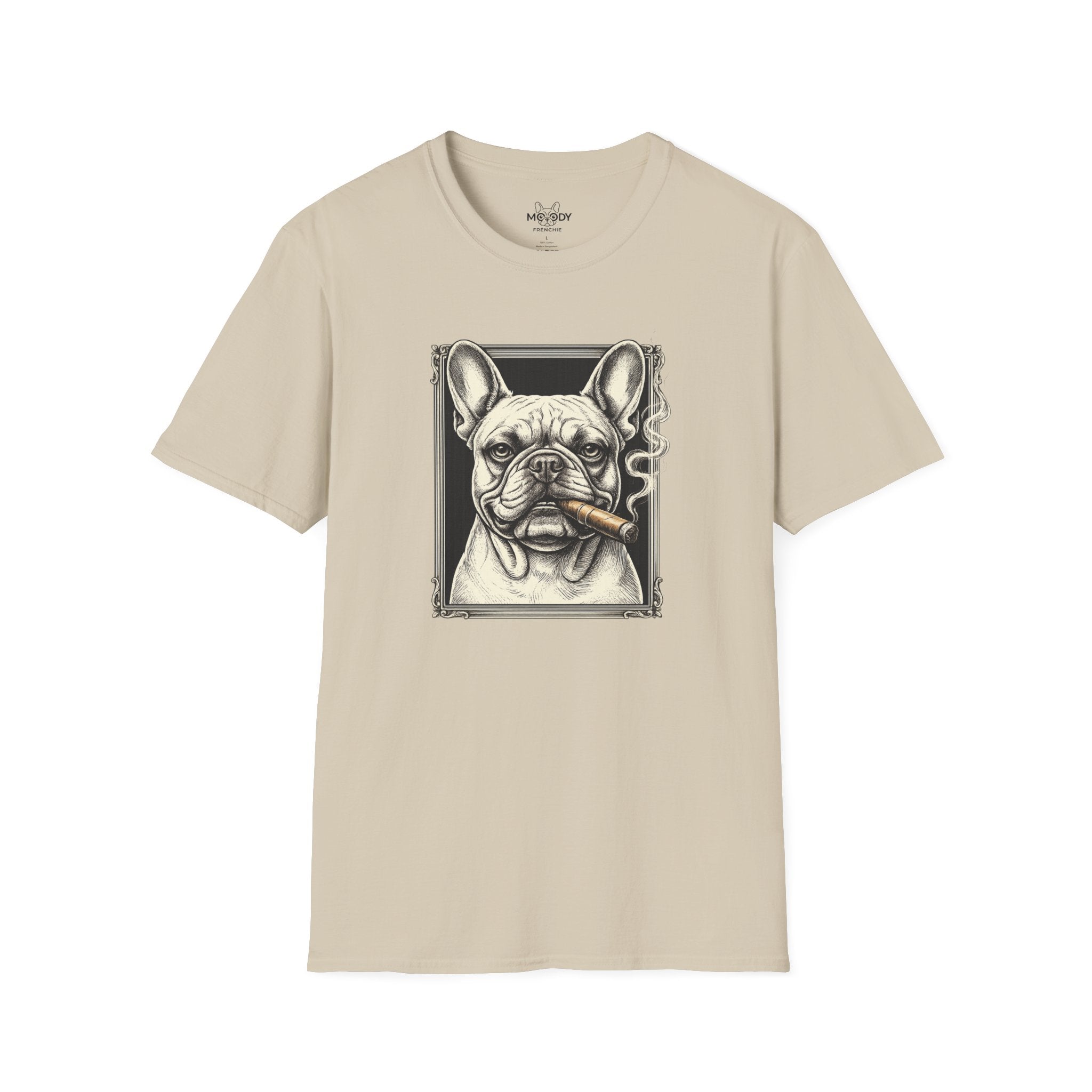 CIGAR FRENCH BULLDOG T-SHIRT