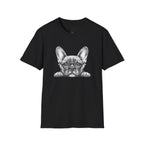 GLASSES FRENCH BULLDOG T-SHIRT