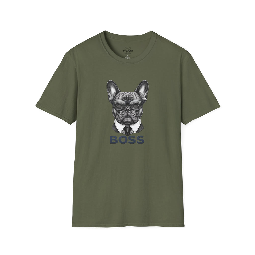 BOSS FRENCH BULLDOG T-SHIRT