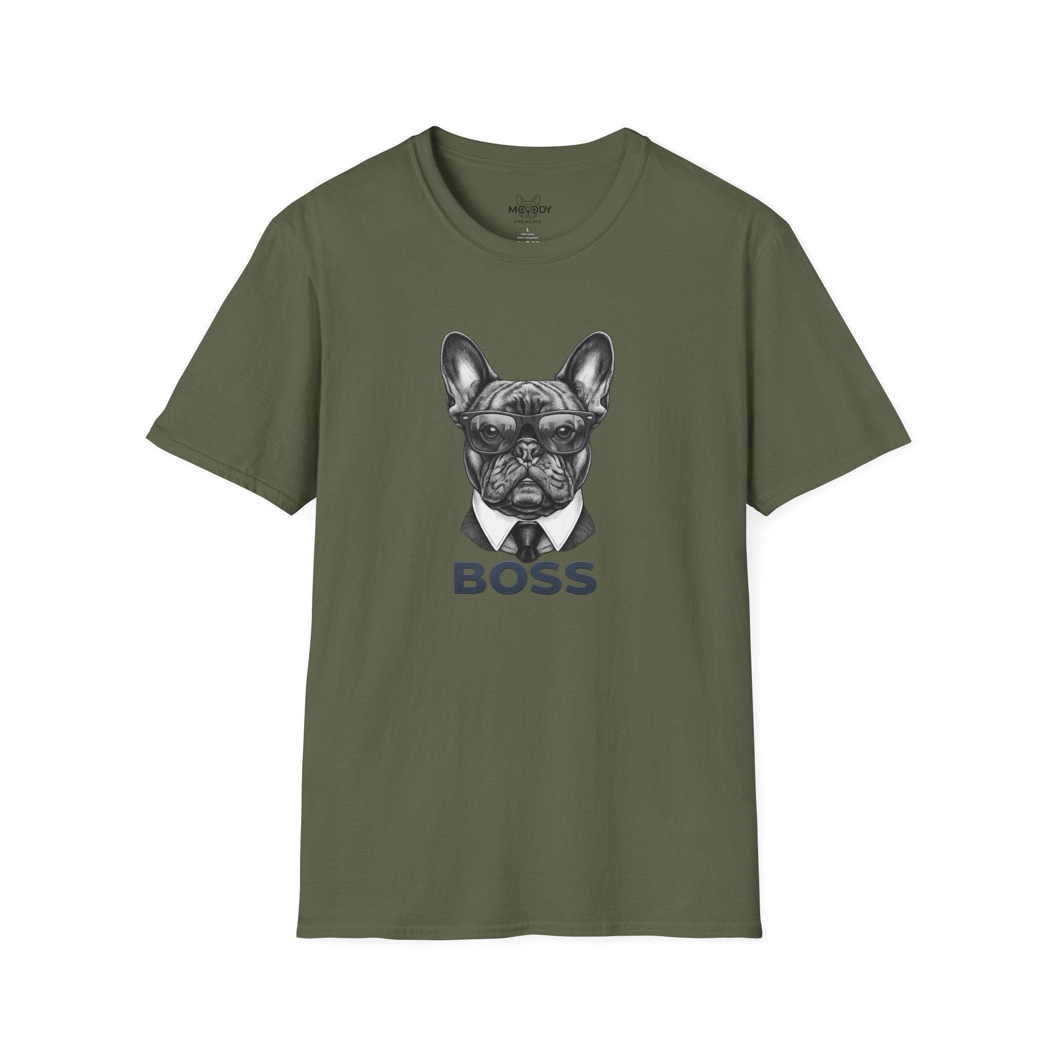 BOSS FRENCH BULLDOG T-SHIRT