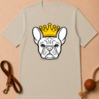 KING FRENCH BULLDOG T-SHIRT