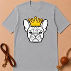 KING FRENCH BULLDOG T-SHIRT