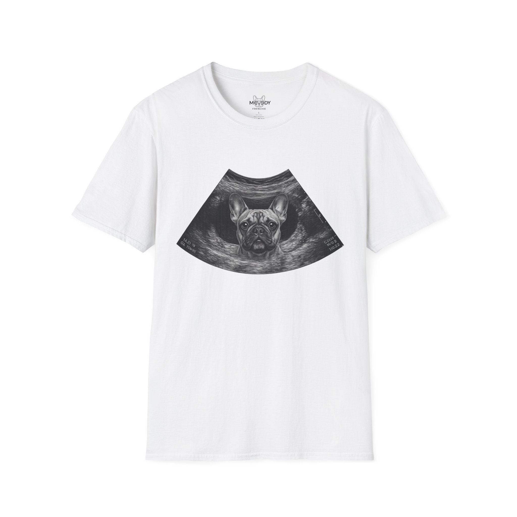 ULTRASOUND FRENCH BULLDOG T-SHIRT