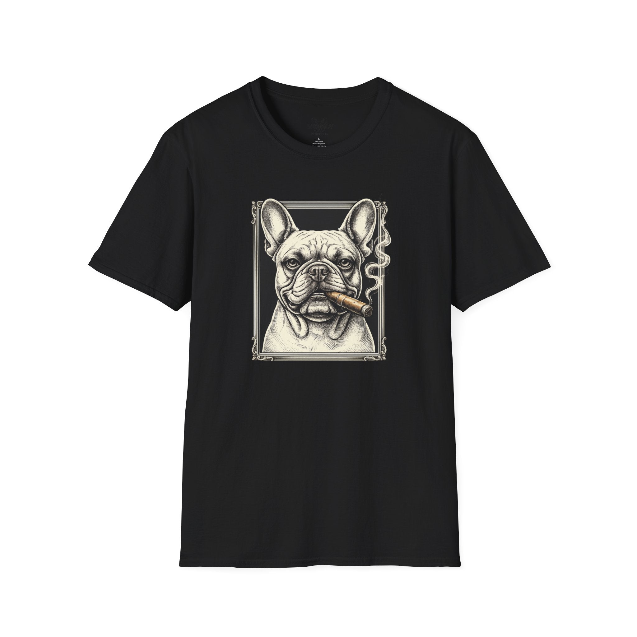 CIGAR FRENCH BULLDOG T-SHIRT