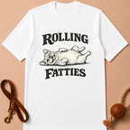 ROLLING FATTIES FRENCH BULLDOG T-SHIRT