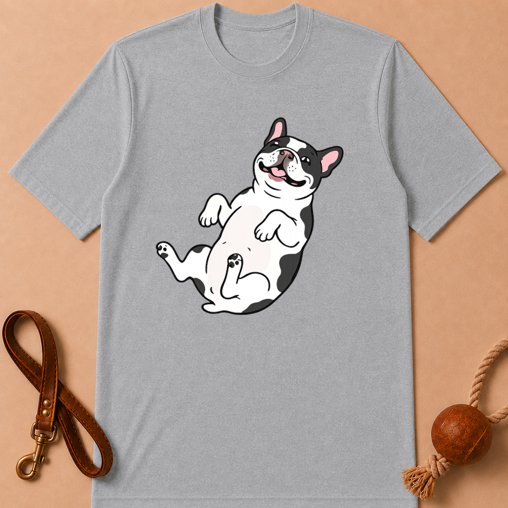 LAZY FRENCH BULLDOG T-SHIRT