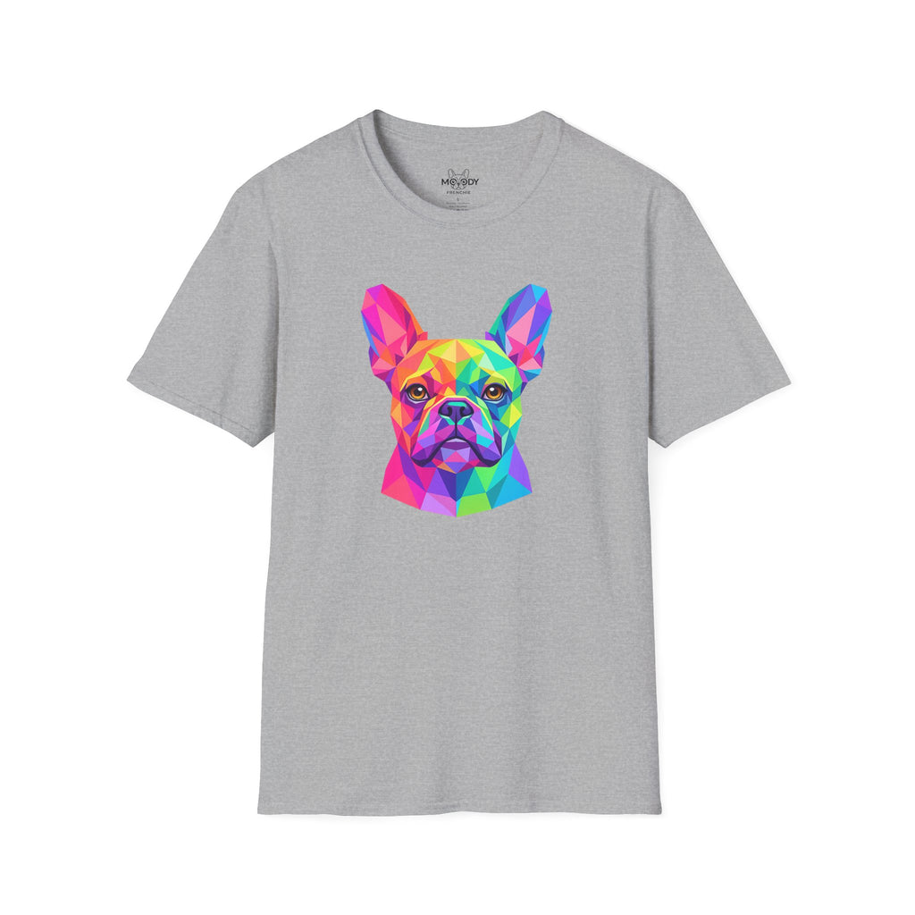 GEOMETRIC FRENCH BULLDOG T-SHIRT