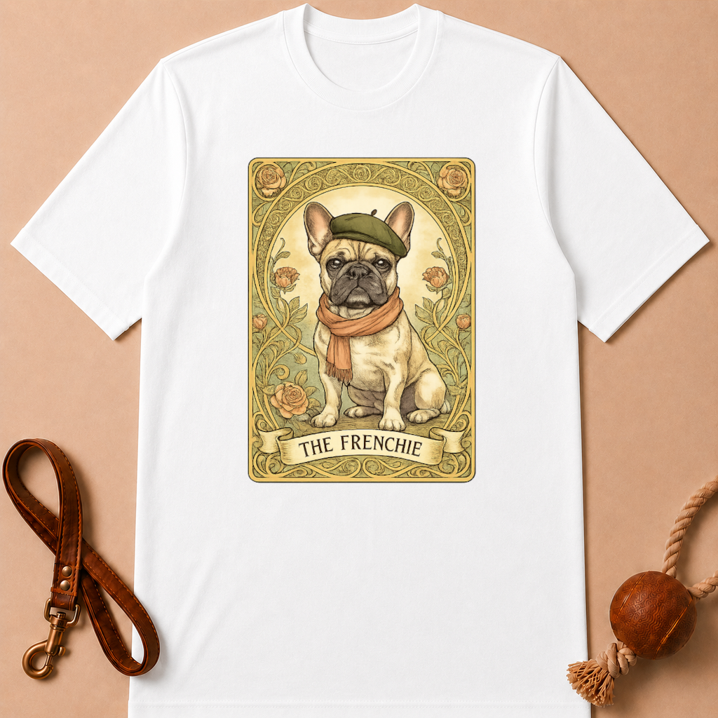 TAROT FRENCH BULLDOG T-SHIRT