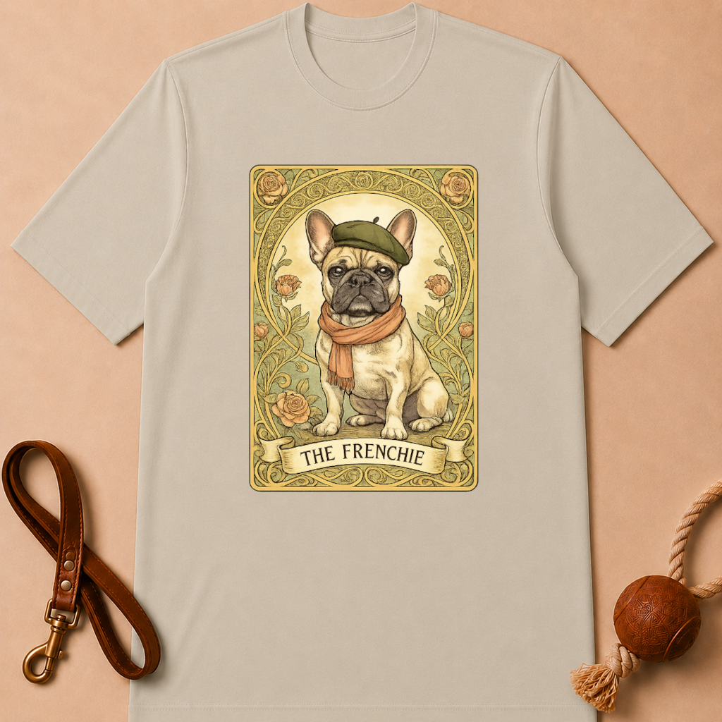 TAROT FRENCH BULLDOG T-SHIRT