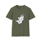 LAZY FRENCH BULLDOG T-SHIRT