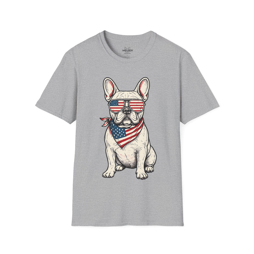 PATRIOT FRENCH BULLDOG T-SHIRT