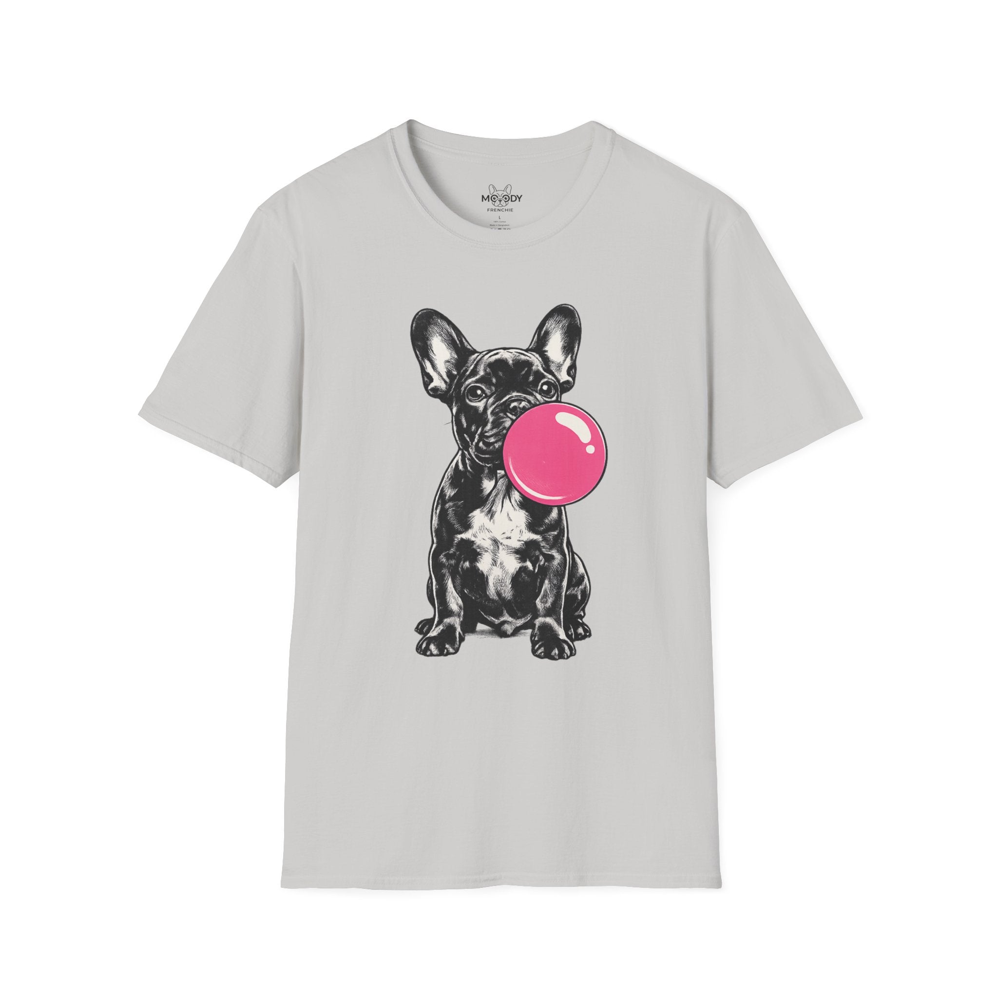PINK BUBBLE FRENCHIE T-SHIRT