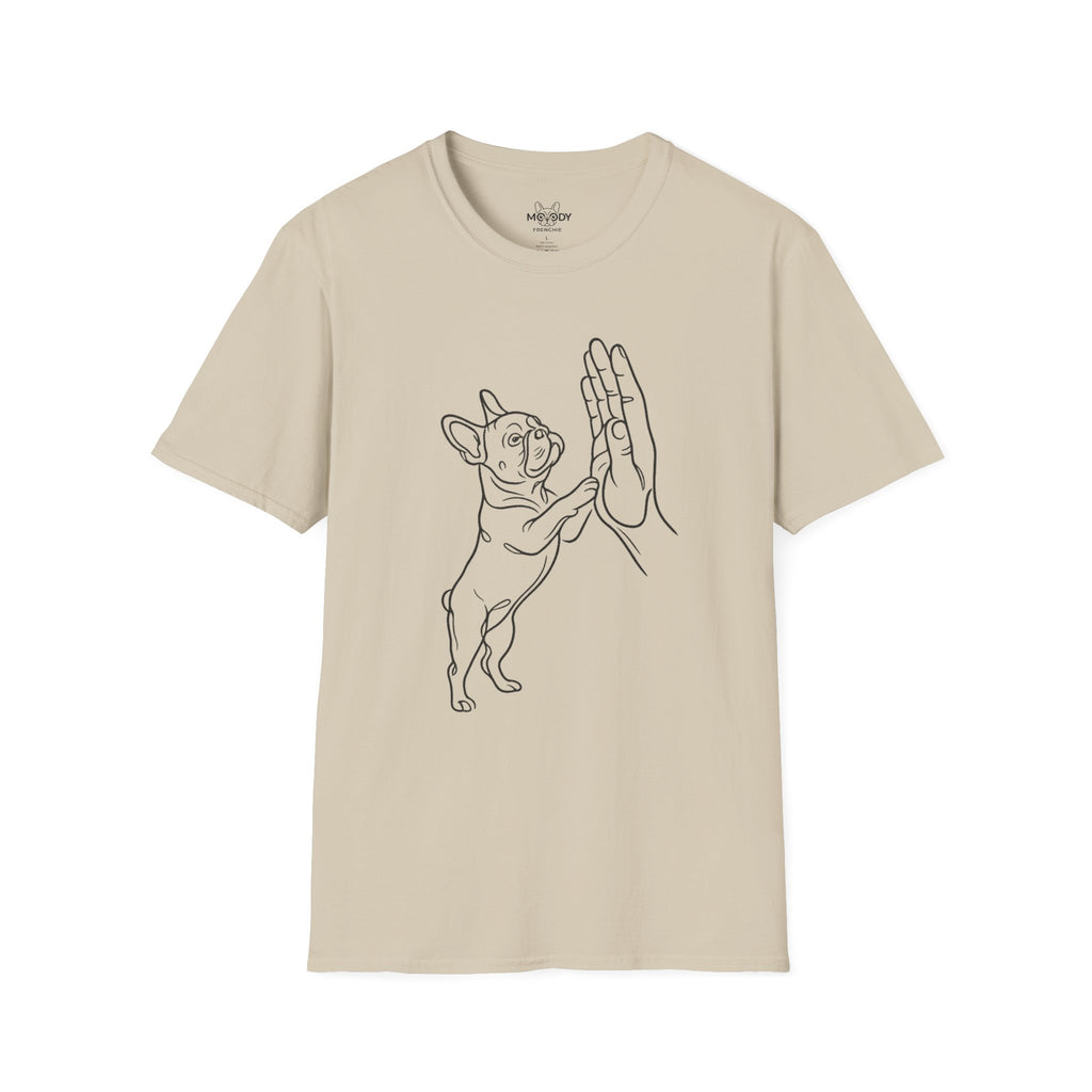 HIGH FIVE FRENCH BULLDOG T-SHIRT