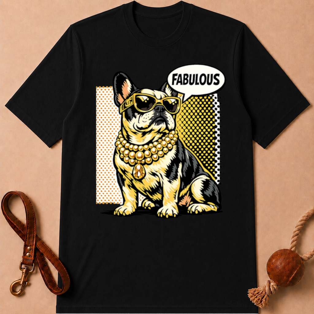 FABULOUS FRENCH BULLDOG T-SHIRT