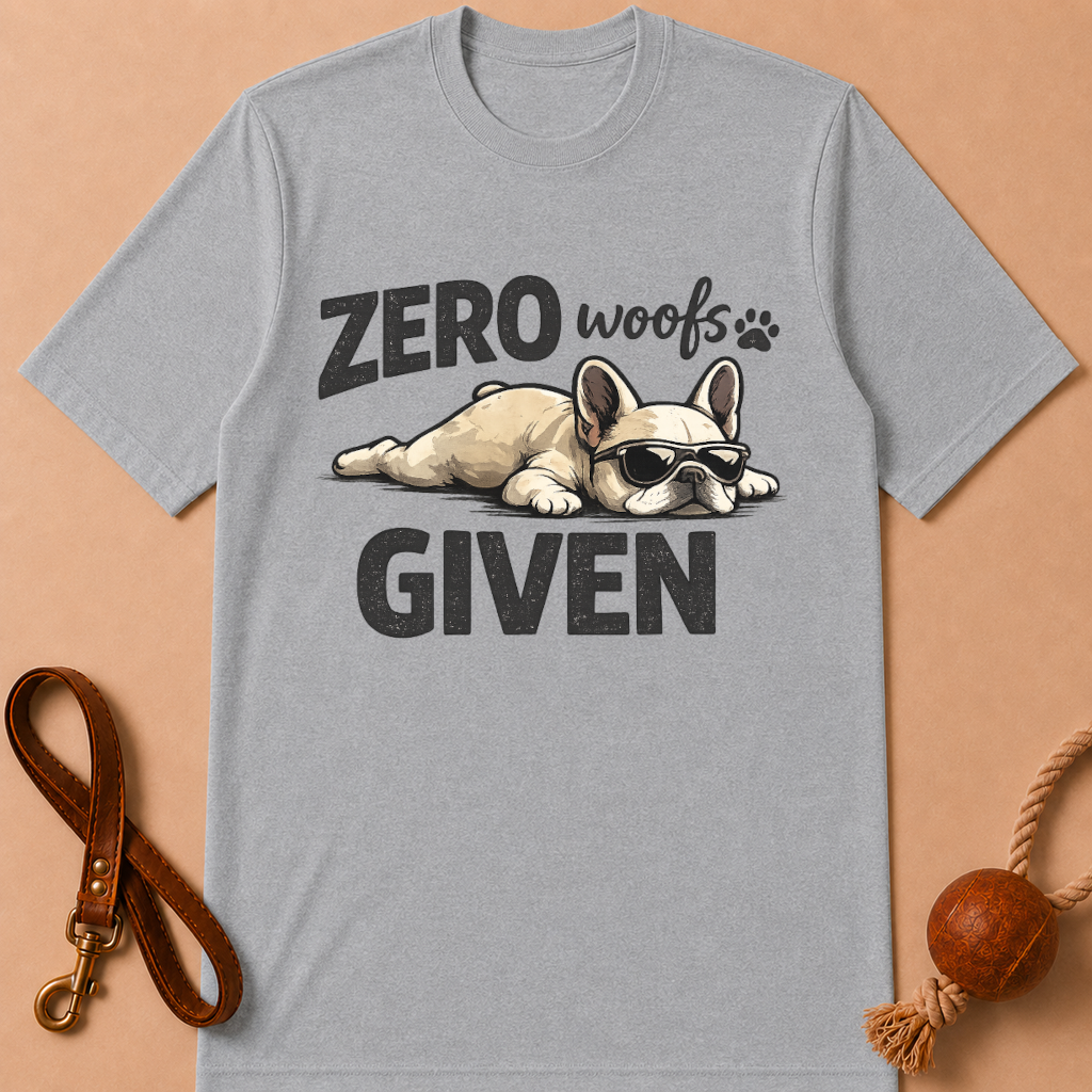 ZERO WOOFS GIVEN T-SHIRT