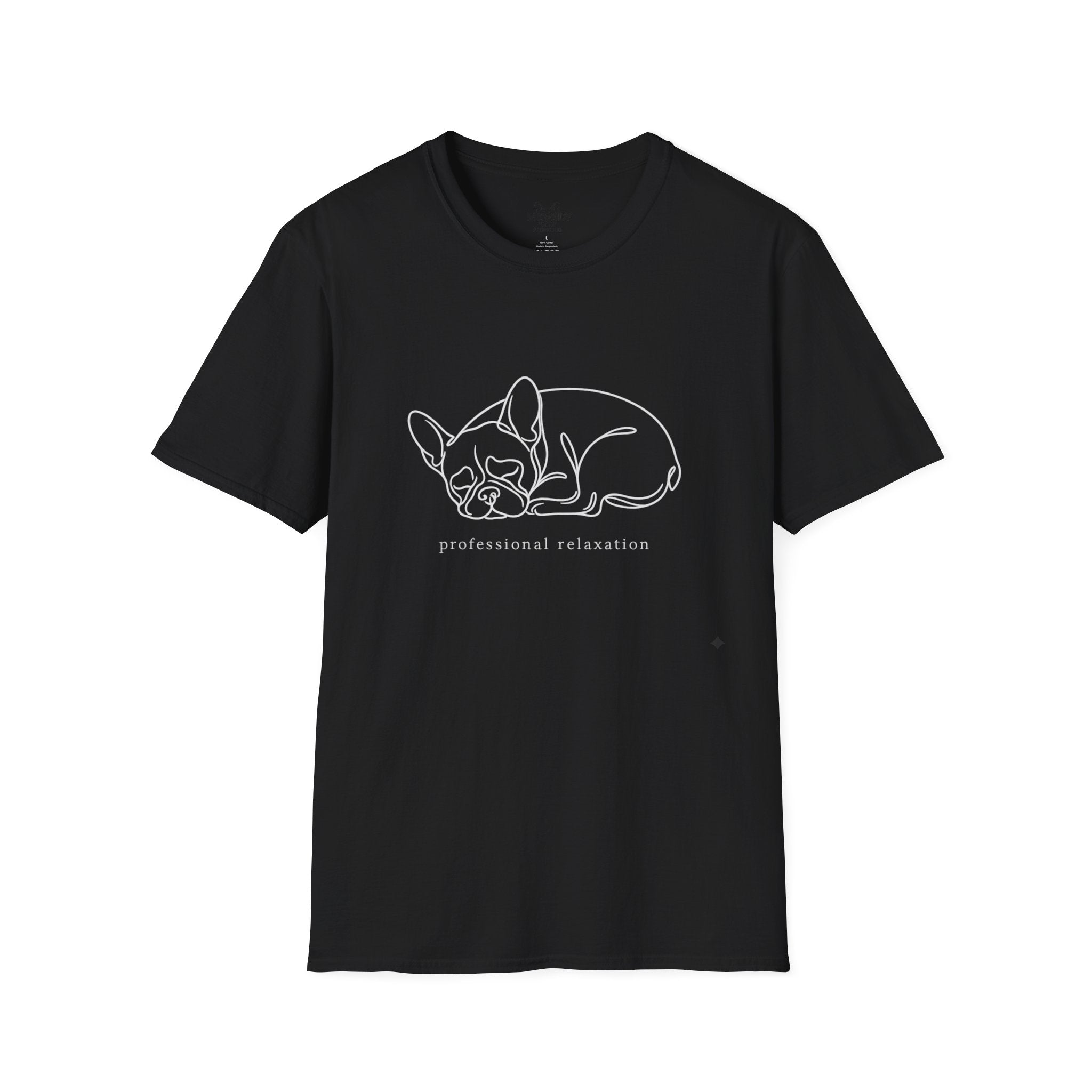 PROFESSIONAL RELAXATION FRENCH BULLDOG T-SHIRT