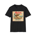 RELAX NOTHING IS UNDER CONTROL FRENCH BULLDOG T-SHIRT