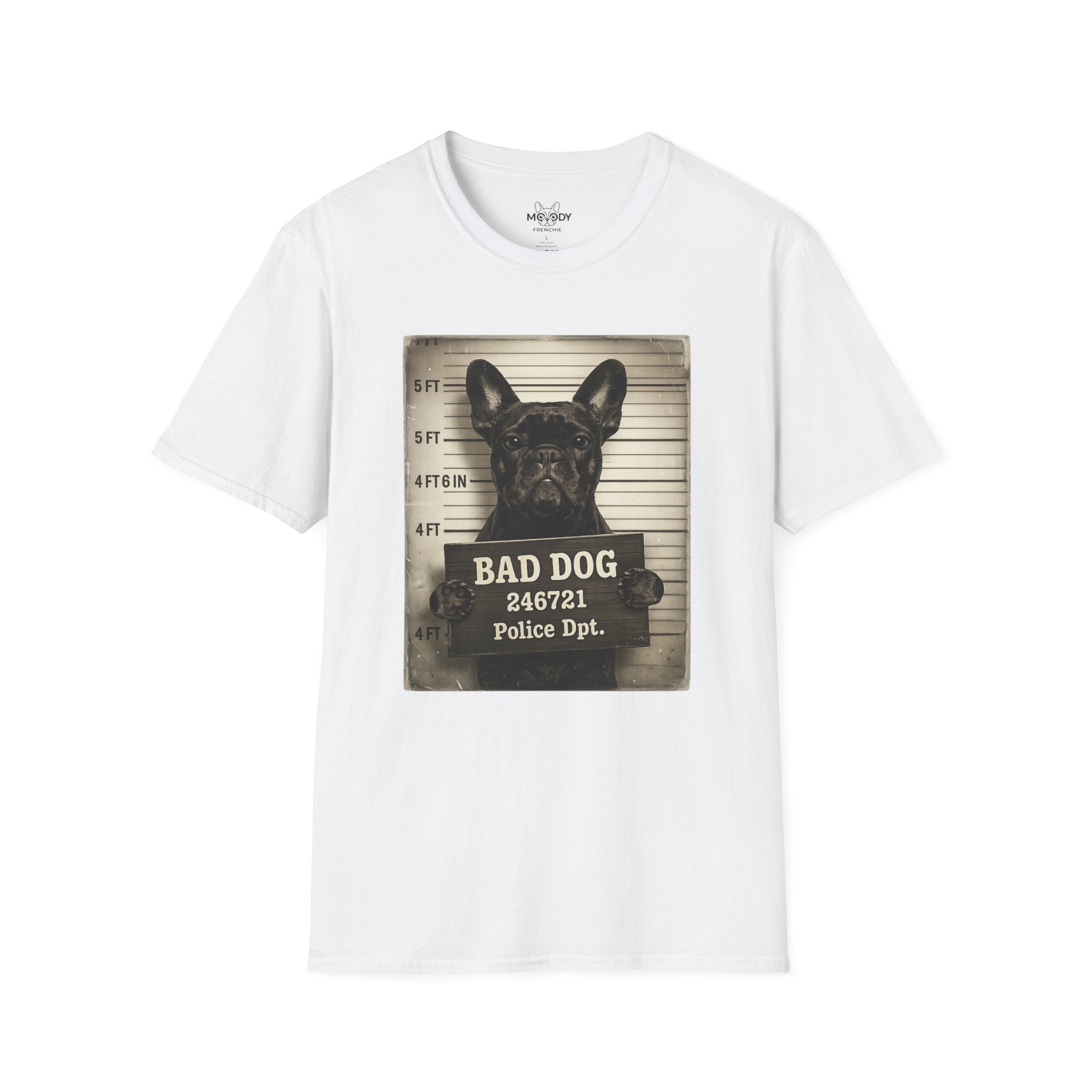 BAD DOG FRENCH BULLDOG T-SHIRT