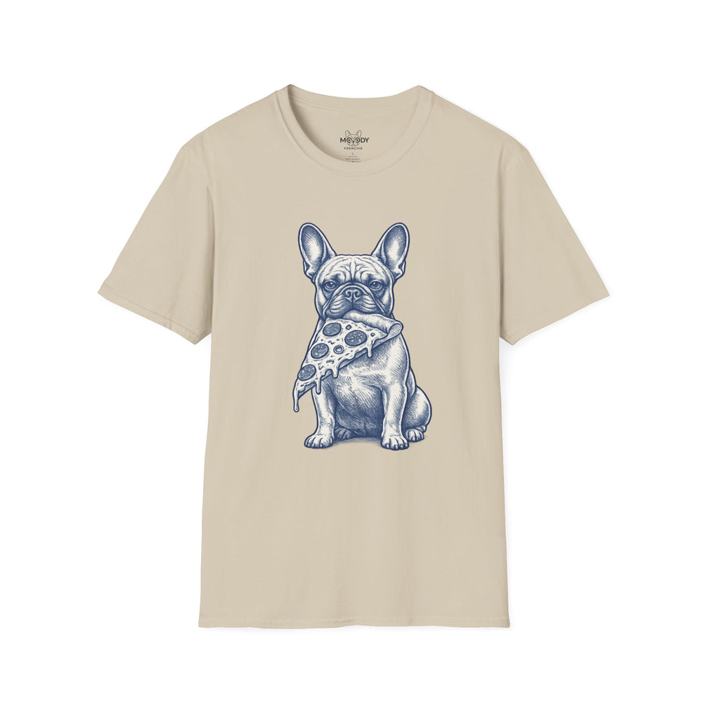 PIZZA FRENCH BULLDOG T-SHIRT