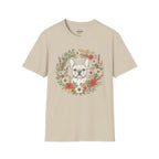FLORAL FRENCH BULLDOG T-SHIRT