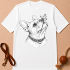 BUTTERFLY FRENCH BULLDOG T-SHIRT