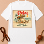 RELAX NOTHING IS UNDER CONTROL FRENCH BULLDOG T-SHIRT
