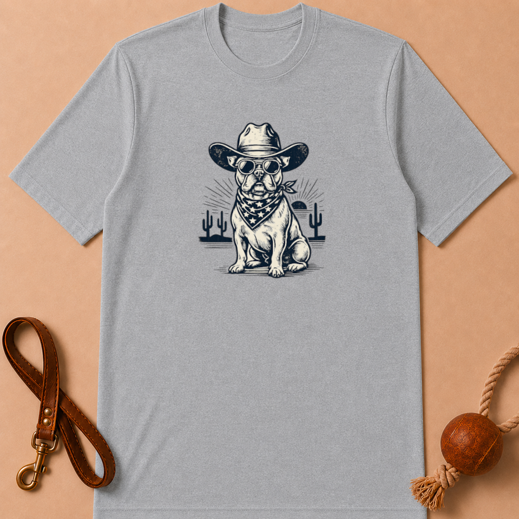SHERIFF FRENCH BULLDOG T-SHIRT