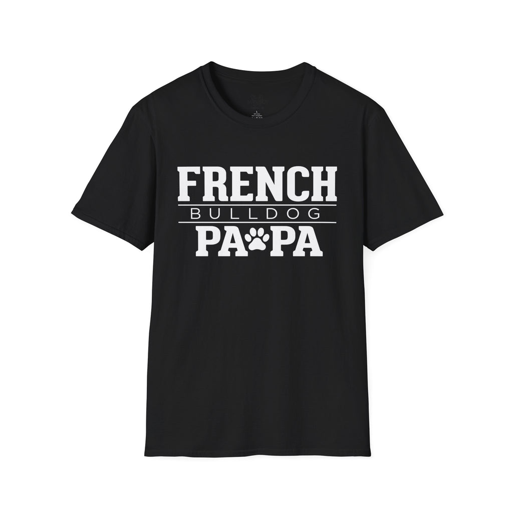 FRENCH BULLDOG PAPA T-SHIRT