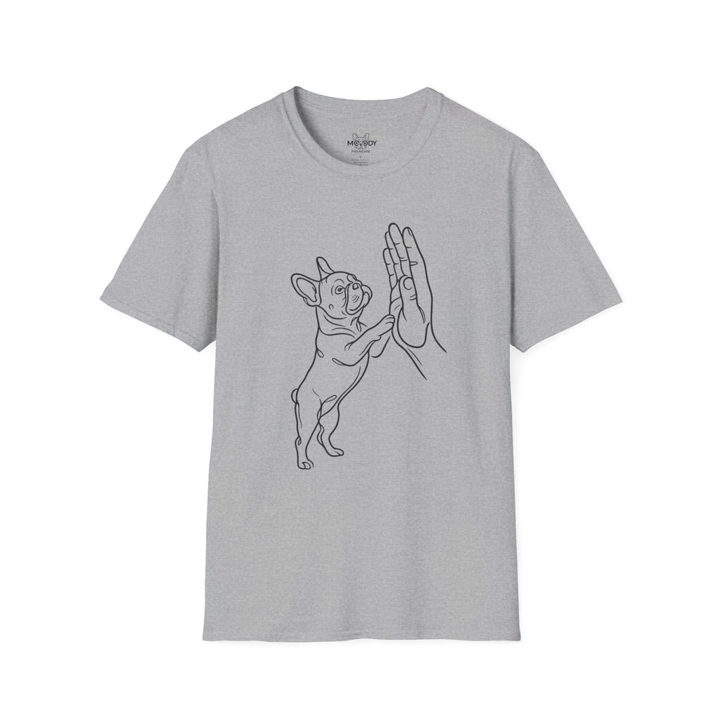 HIGH FIVE FRENCH BULLDOG T-SHIRT