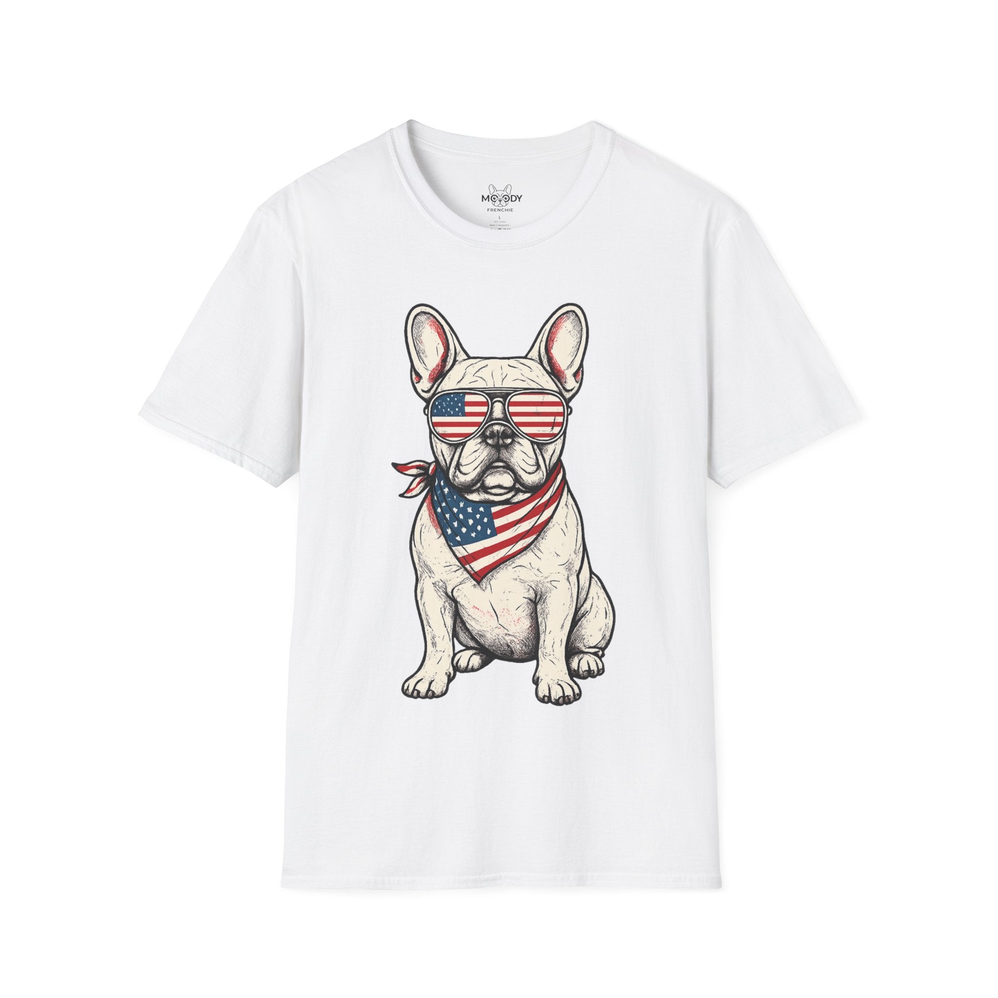 PATRIOT FRENCH BULLDOG T-SHIRT