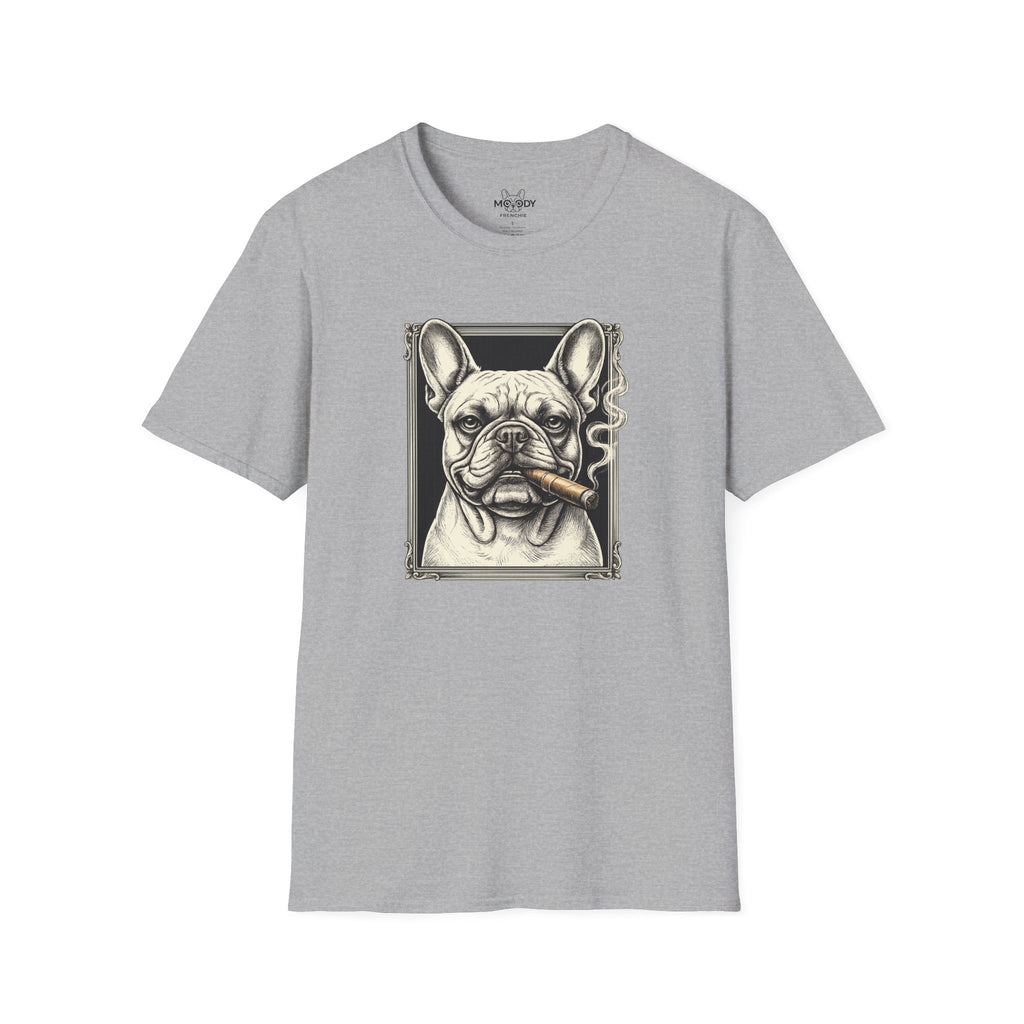 CIGAR FRENCH BULLDOG T-SHIRT
