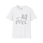 SKETCH FRENCH BULLDOG T-SHIRT
