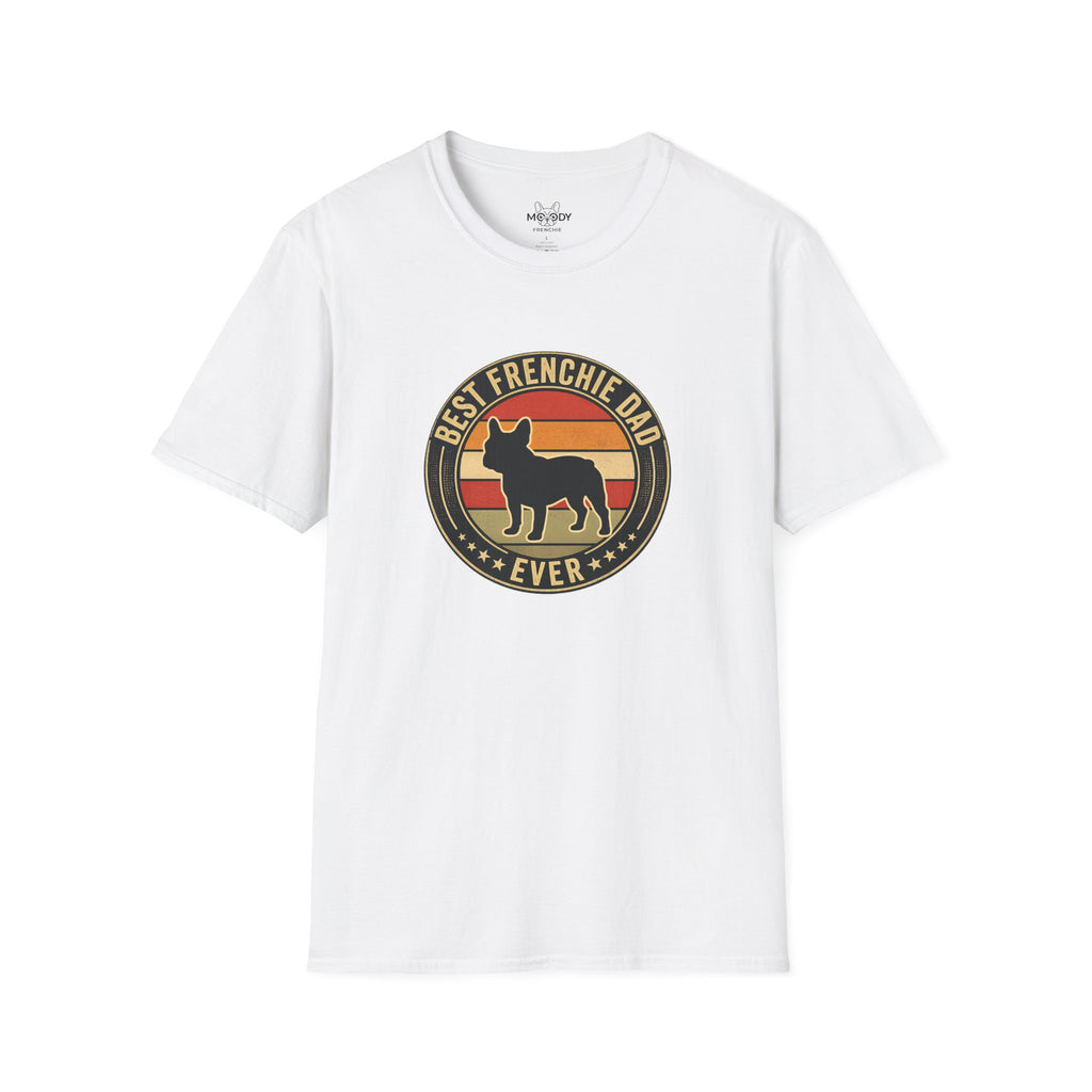 BEST FRENCHIE DAD EVER FRENCH BULLDOG T-SHIRT