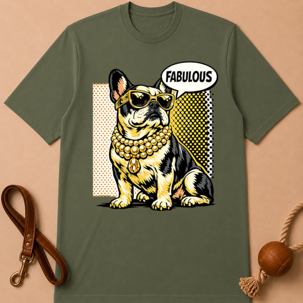 FABULOUS FRENCH BULLDOG T-SHIRT