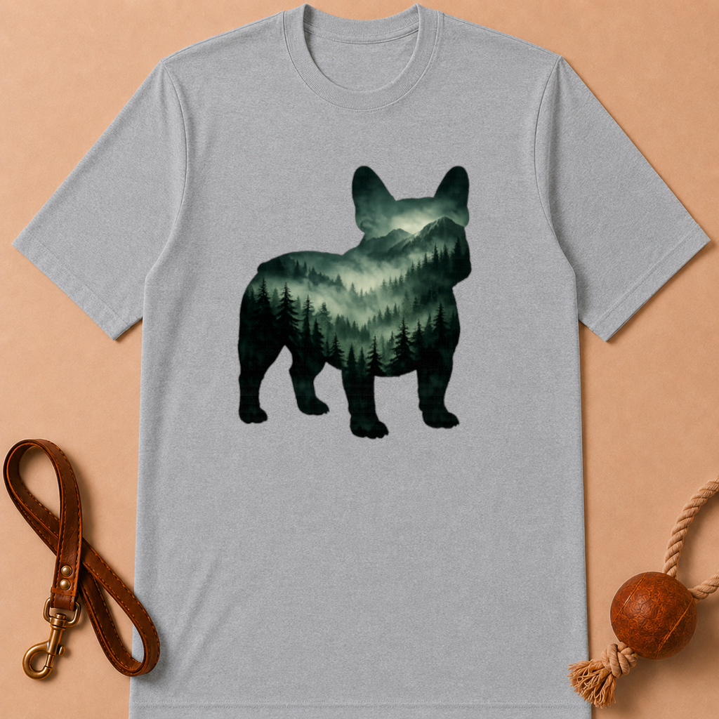 FOREST FRENCH BULLDOG T-SHIRT