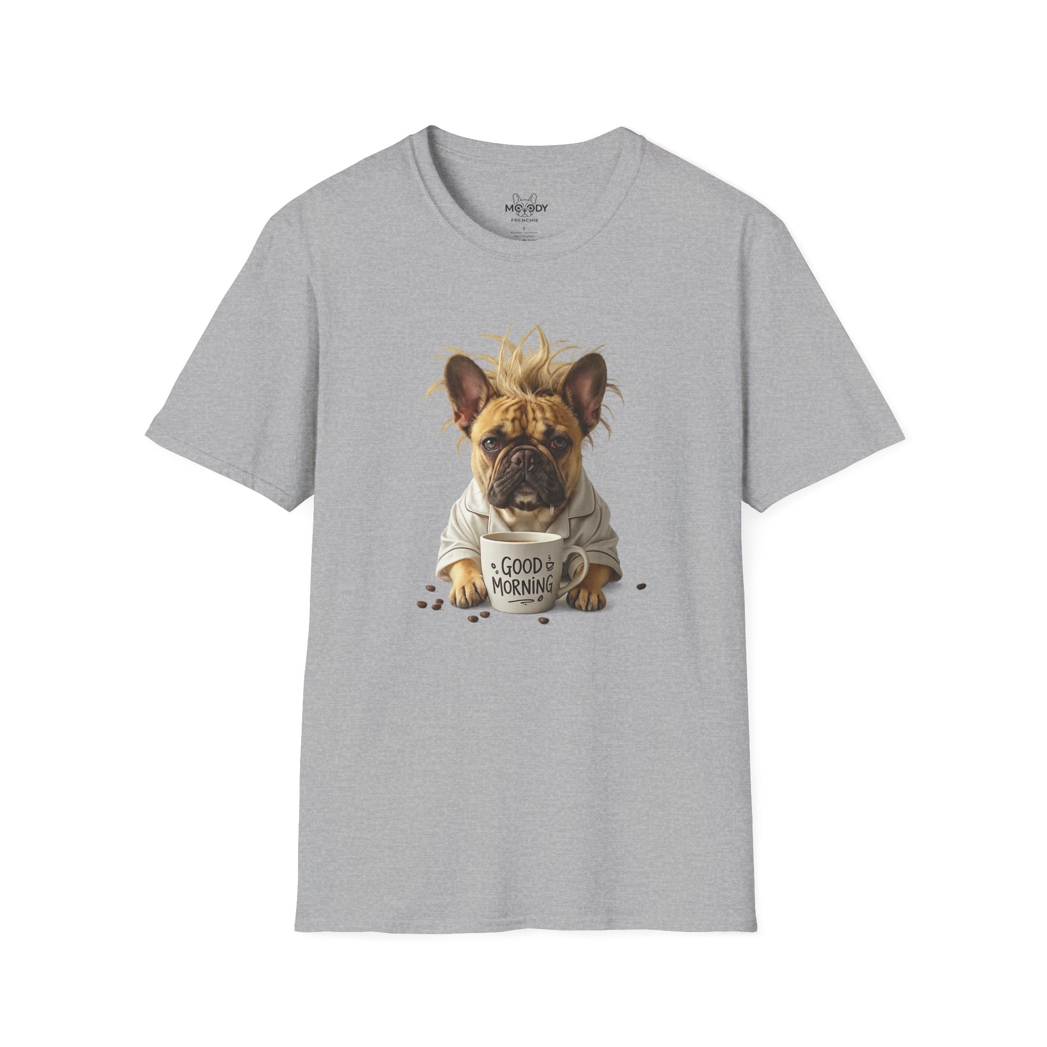 GOOD MORNING FRENCH BULLDOG T-SHIRT