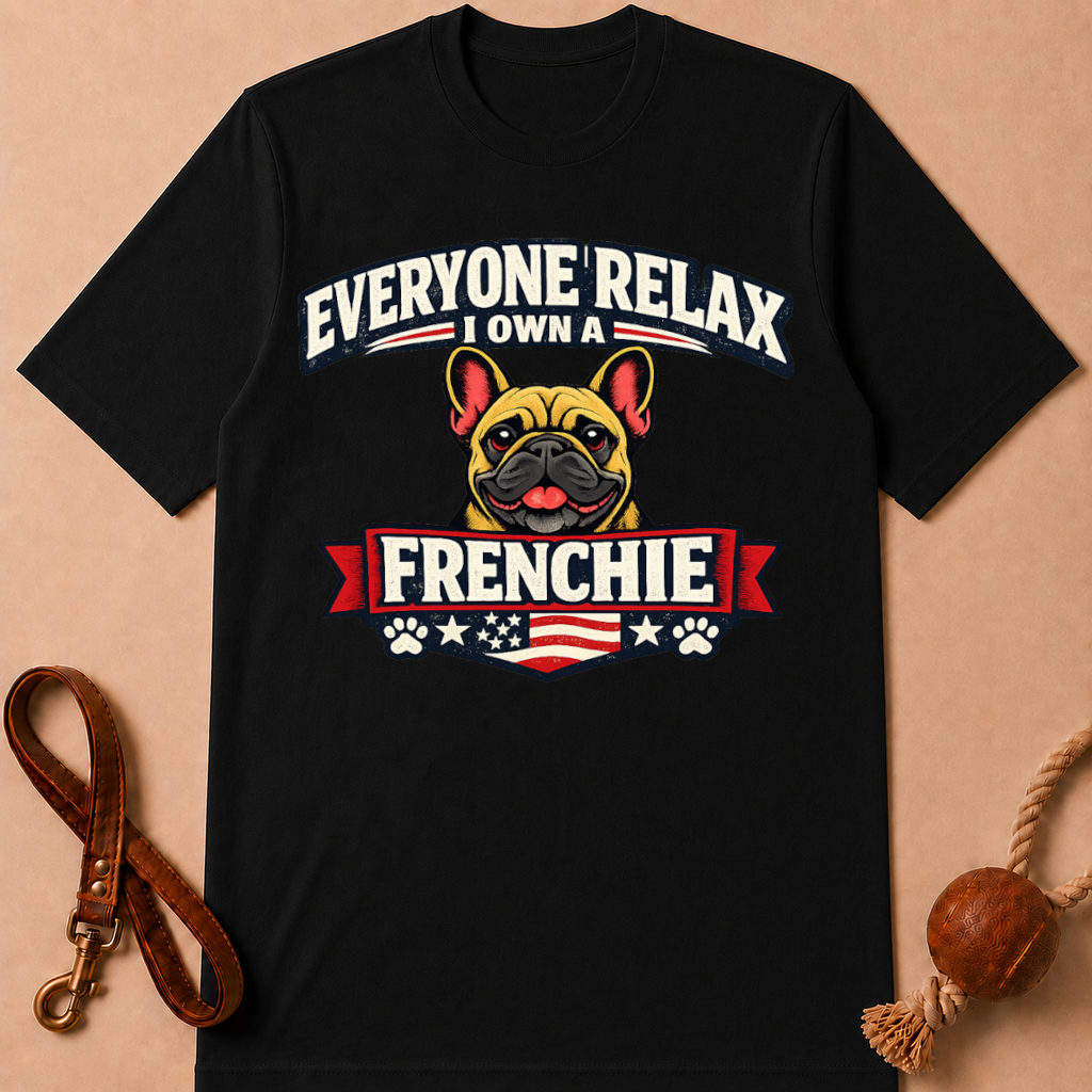 EVERYONE REALX I WON A FRENCHIE T-SHIRT