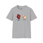 HEART FRENCH BULLDOG T-SHIRT
