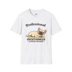 PROFESSIONAL OVERTHINKER FRENCH BULLDOG T-SHIRT