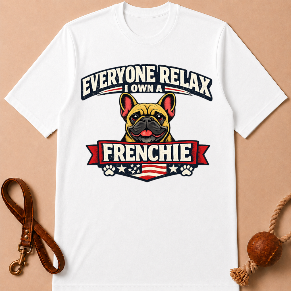 EVERYONE REALX I WON A FRENCHIE T-SHIRT