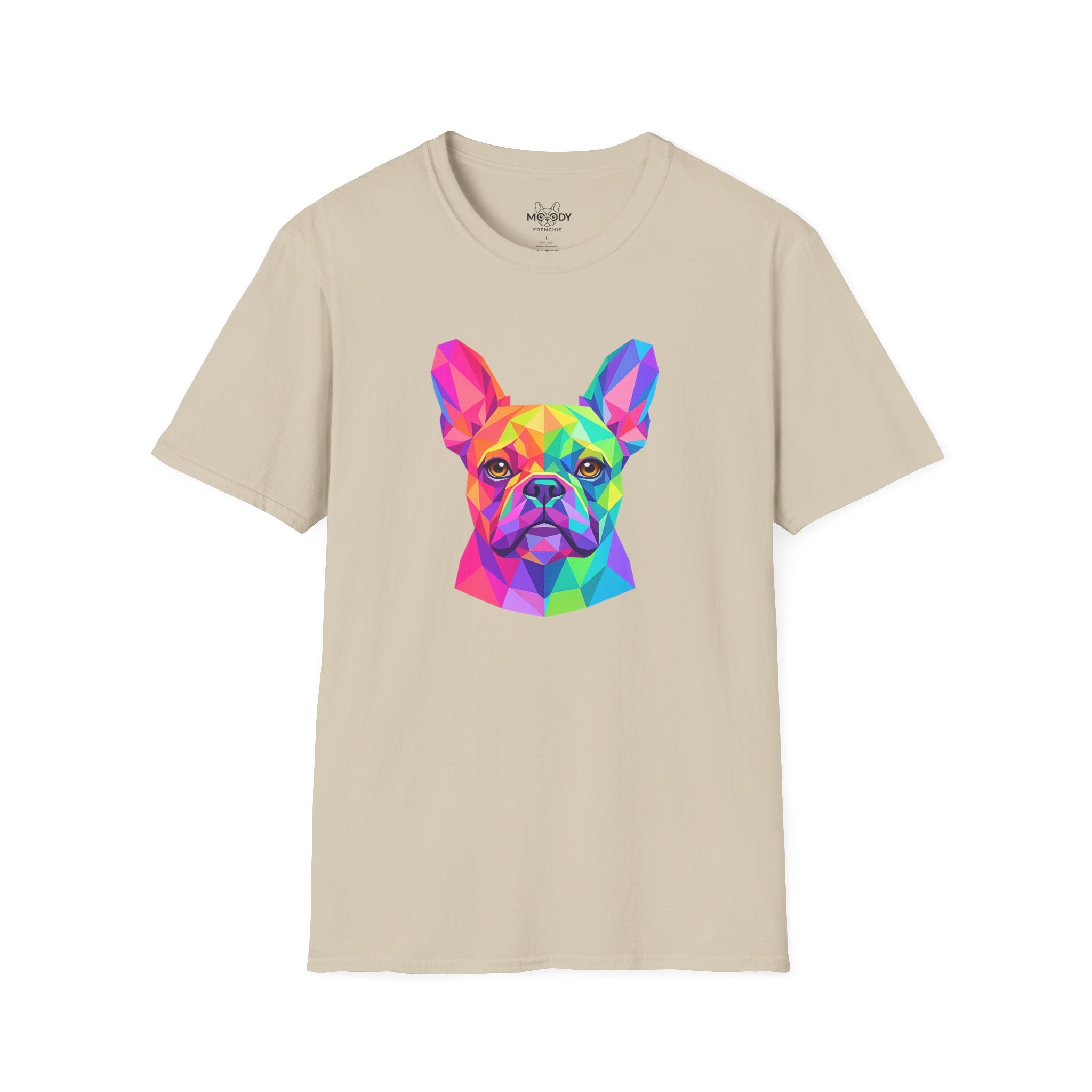 GEOMETRIC FRENCH BULLDOG T-SHIRT
